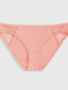 State of Day Women's Lace Bikini Underwear, Blushing